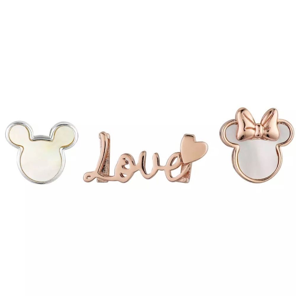 Mickey & Minnie Mouse Slider Charm Pack NEW Disney 3 Piece Set SHIPS NOW